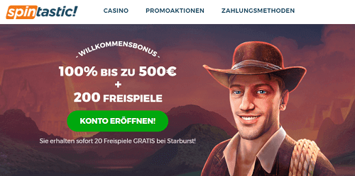 Spintastic Casino Erfahrung