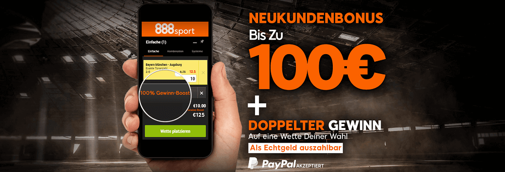 888 Sportwetten Bonus