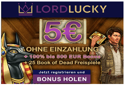 lordlucky 5 ohne einzahlung