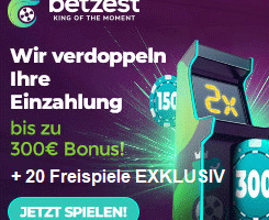 Betzest Bonus und Freispiele ohne Einzahlung