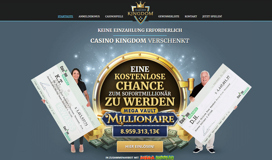 Casino Kingdom Millionen Chance