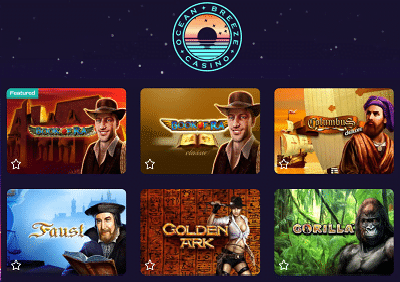 Ocean Breeze Casino Spielautomaten