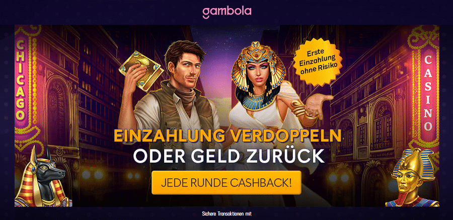 Gambola Casino - Spielen ohne Risiko