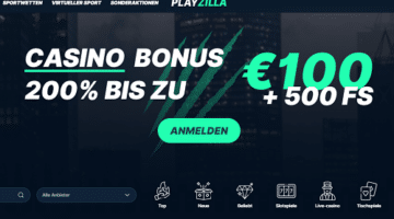 Playzilla – Play’n Go Spiele und reales Live Casino