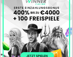 Winner Casino – Novoline Spiele mit 4.000 Euro Bonus