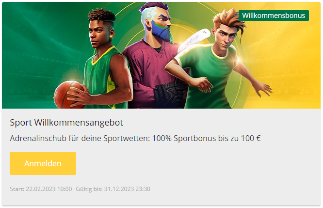 Qbet Sportwetten Bonus