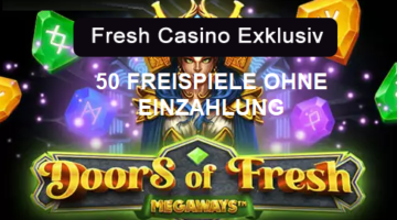 Frische 50 Freispiele ohne Einzahlung im Fresh Casino