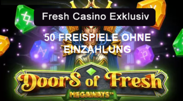 50 Freispiele exklusive ohne Einzalung