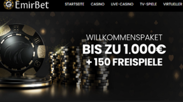 Emirbet Willkommensbonus