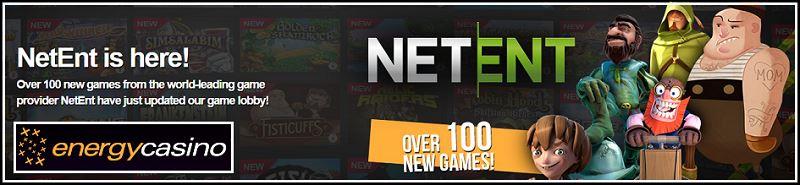 Energy Casino jetzt mit NetEnt Spielen