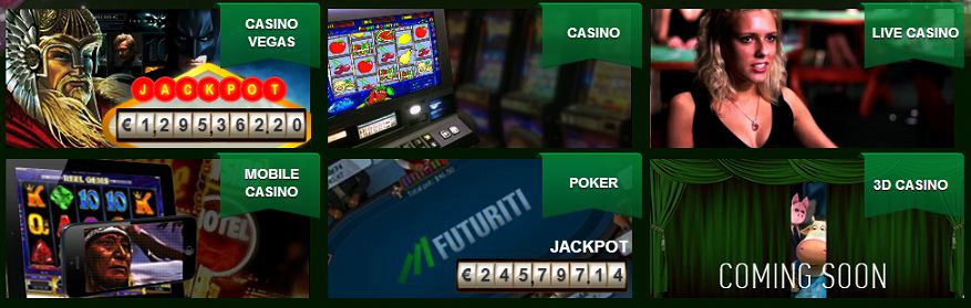 Futuriti Casino - Novoline, Microgaming, Live