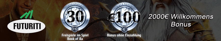 Futuriti 100 Euro gratis Bonus