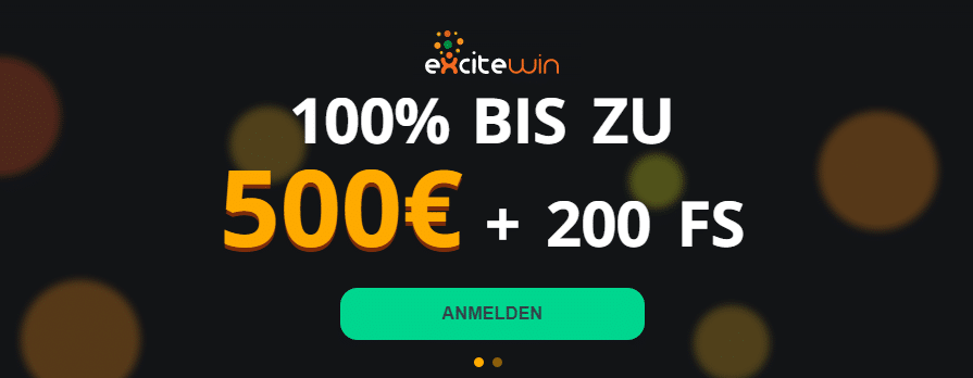 Excitewin Bonus Freispiele