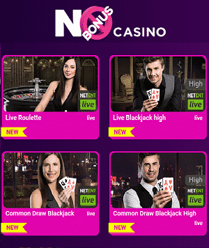 No Bonus Casino Live Spiele