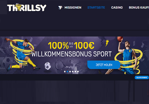 Thrillsy Sportwetten