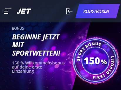 Jet Sportwetten Bonus