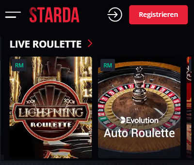 Starda Live Casino