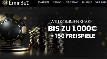 Emirbet Casino Bonus Deutschland