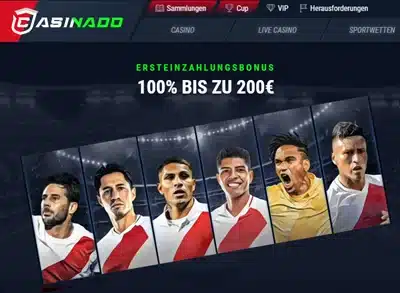 Casinado Sportwetten Bonus