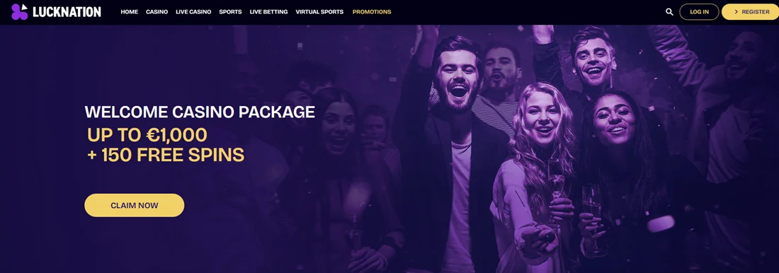 Lucknation Welcome